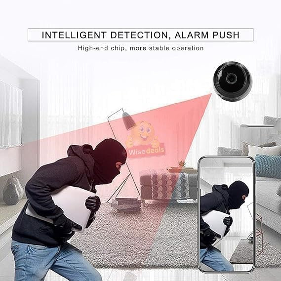 Mini HD Magnetic WIFI Indoor IP Web Monitor Camera