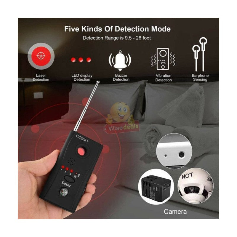 Anti-Spy RF Signal GSM Full-range All-round Finder Detector