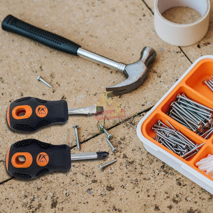 Short Compact Magnetic Finder Screwdriver