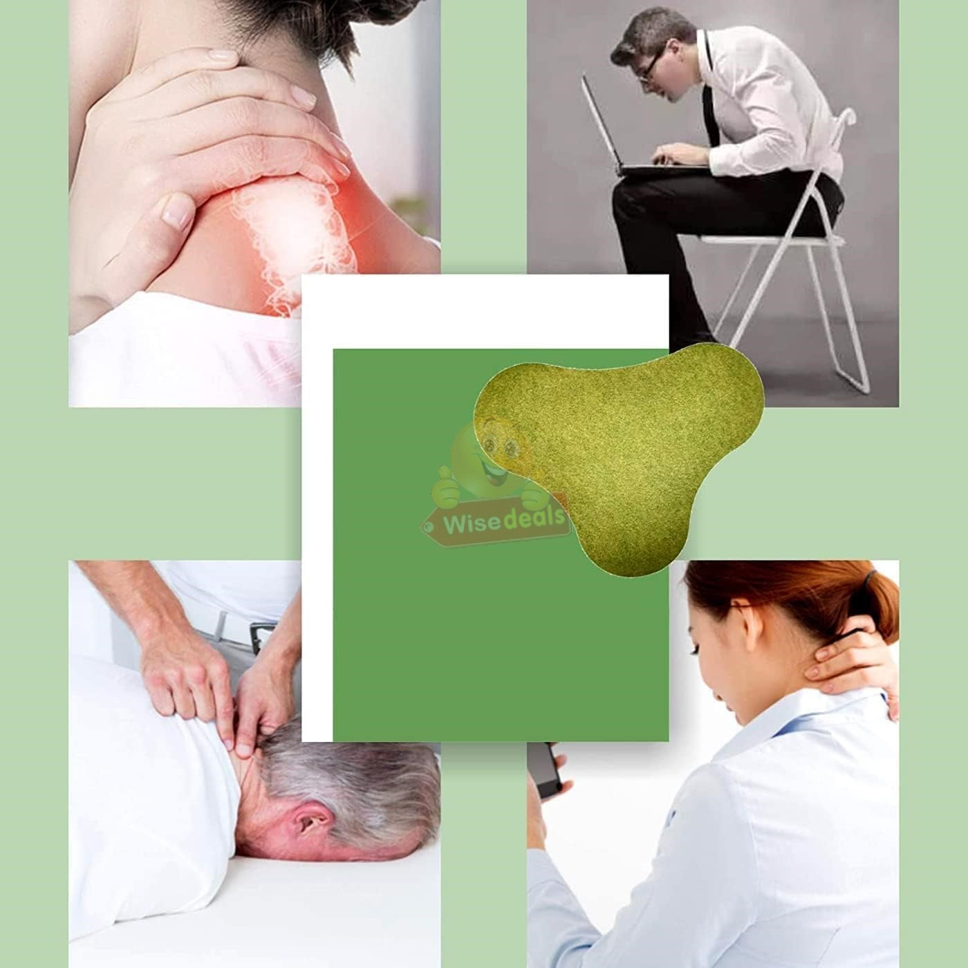 10 Piece Pain Relief Neck Patches