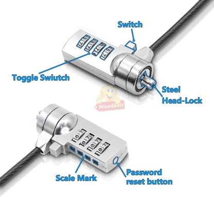 F & K Technology Laptop/Notebook Computer Key Lock