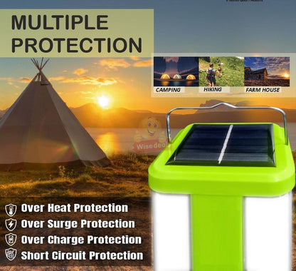Super Bright Solar Portable Light, Battery 2500mAh, 80 Bright SMD Tube LED