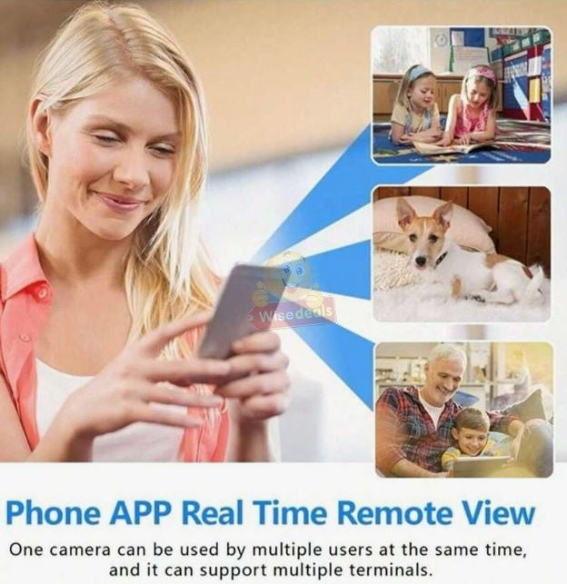 Smallest XD Mini Camera 1080P HD WIFI IP Remote Monitoring, IR Night Vision