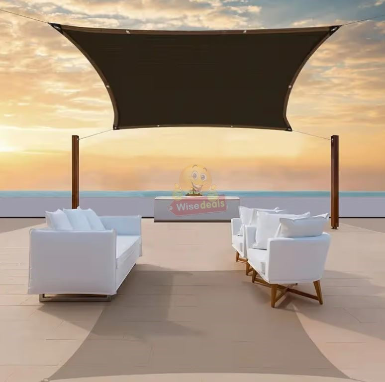 2m X 4m Black Sunshade Net