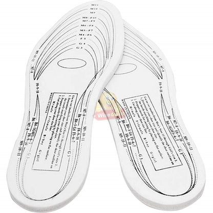 1 Pair of Memory Foam Insoles - Cut to Size