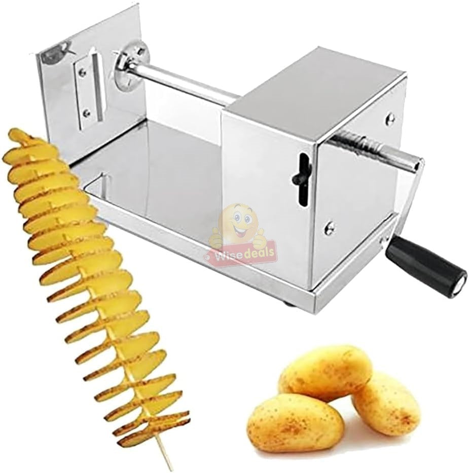 Stainless Steel potato and veggie slicer tornado
