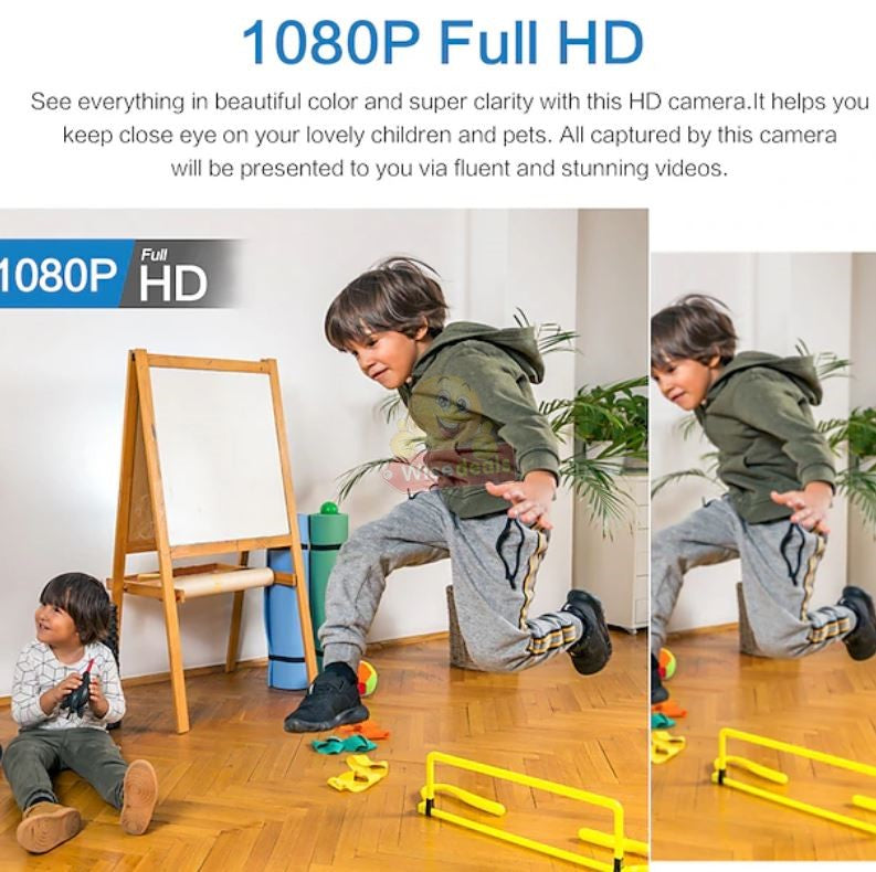 Smallest XD Mini Camera 1080P HD WIFI IP Remote Monitoring, IR Night Vision