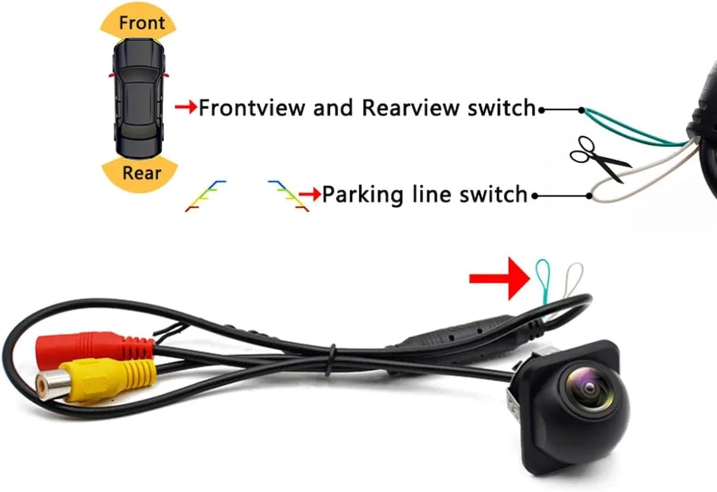 HD CCD Rearview Camera
