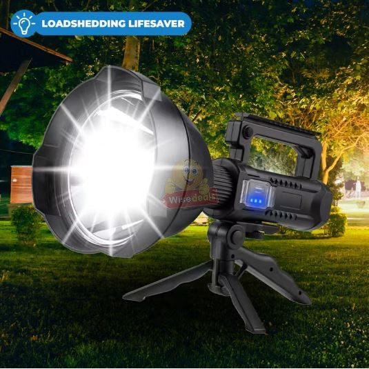 Large LED Search and Flash Light and Tripod