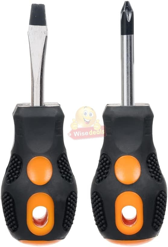 Short Compact Magnetic Finder Screwdriver
