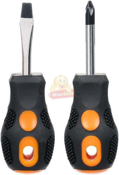 Short Compact Magnetic Finder Screwdriver