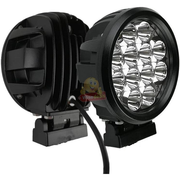 60W Spot Beam 6 Inch Round LED Spotlights