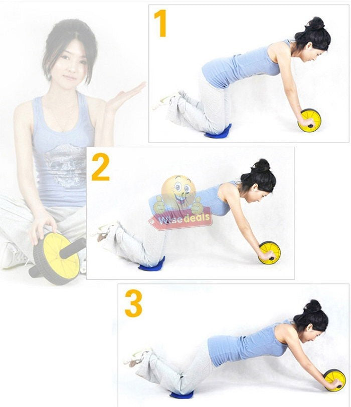 Full Body Workout AB Wheel Exerciser