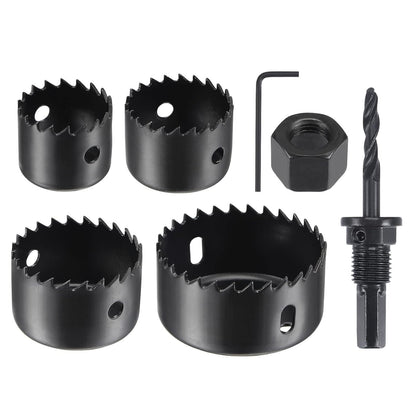 6 Piece Hole Saw Set