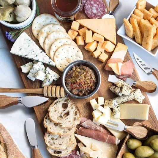 6 Piece Stainless Steel Cheese Set