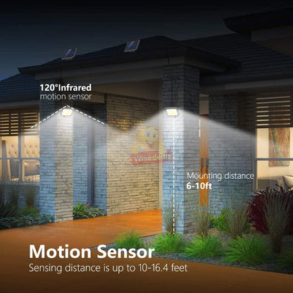 Solar Powered Sensor COB Flood Light