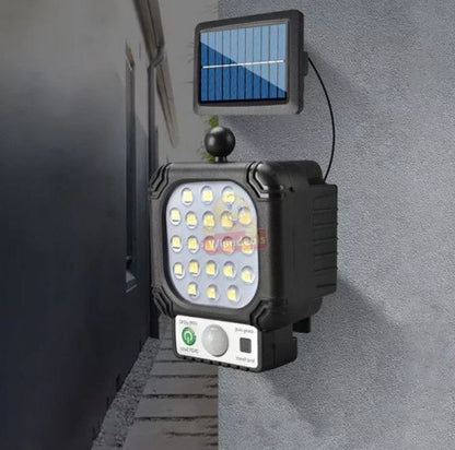 Solar Sensor Wall Light with extension and Panel