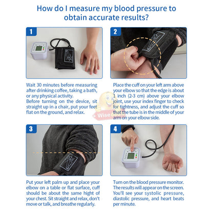 Blood Pressure and Heart Rate Monitor