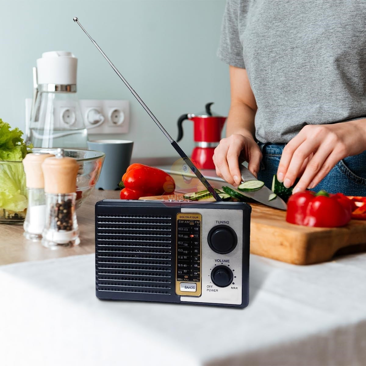 FM / AM / SW1 – 2 5 Band Radio
