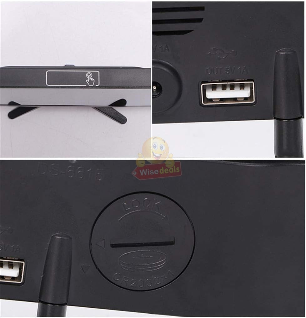 LED Display LED Temperature Alarm Clock