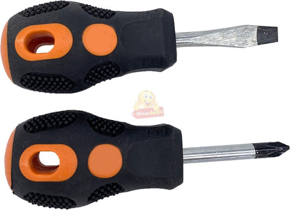 Short Compact Magnetic Finder Screwdriver