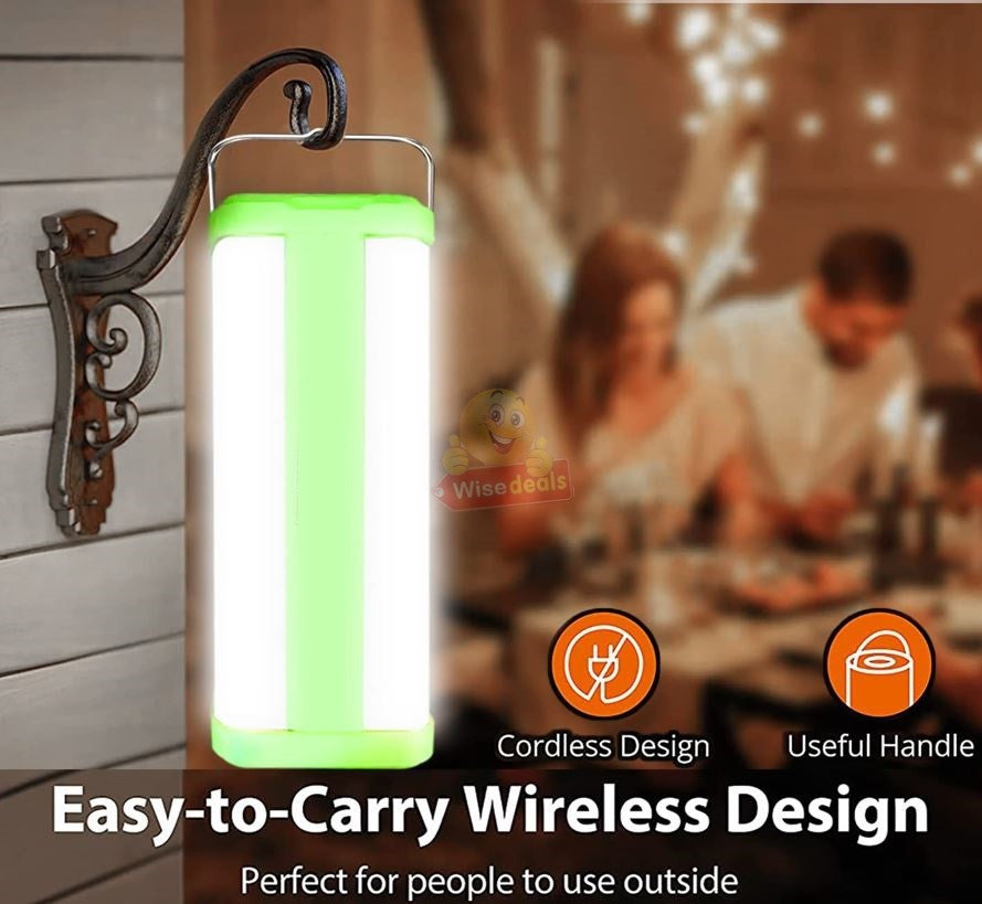 Super Bright Solar Portable Light, Battery 2500mAh, 80 Bright SMD Tube LED