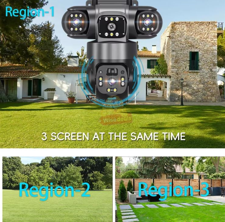 Waterproof 3-in-1 IP WIFI or 4G Sim Card SOLAR Camera