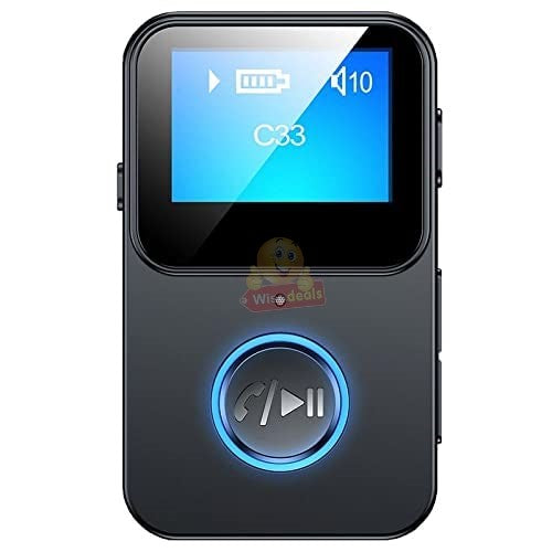 Portable Wireless Audio Player C33 - Bluetooth 5.0, MicroSD, AUX, 200mAh