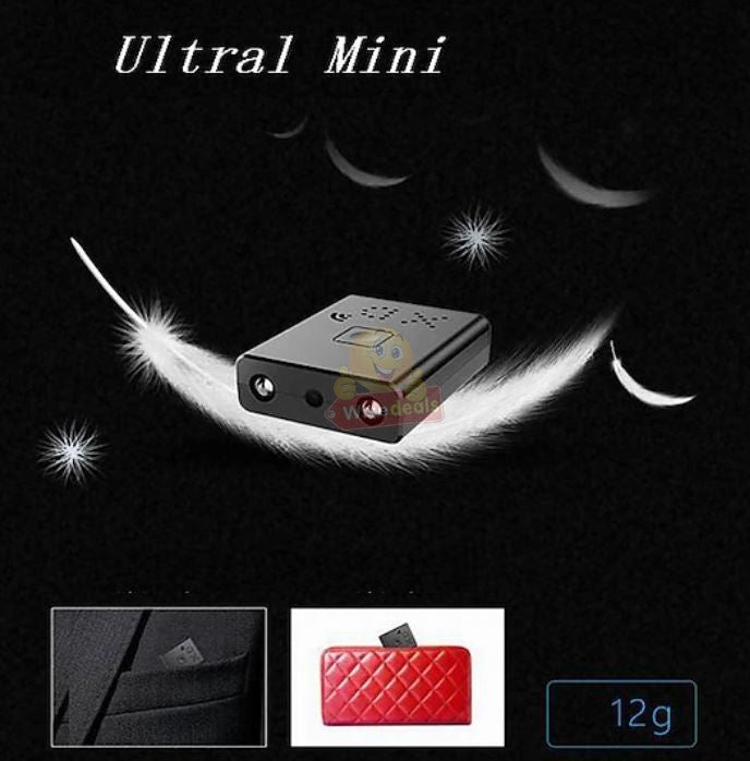 Smallest XD Mini Camera 1080P HD WIFI IP Remote Monitoring, IR Night Vision