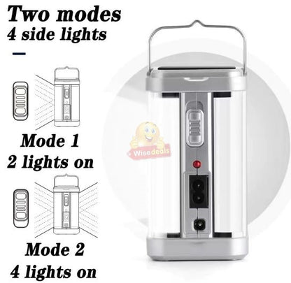 Super Bright Solar Portable Light, Battery 2500mAh, 80 Bright SMD Tube LED