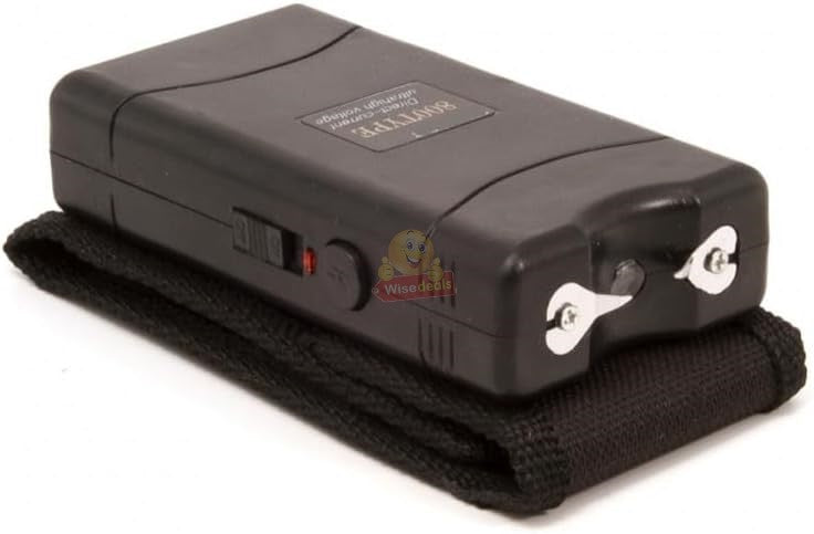 Stun Gun with Flashlight in Bag