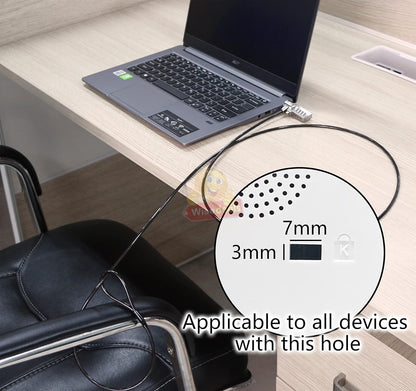 F & K Technology Laptop/Notebook Computer Key Lock