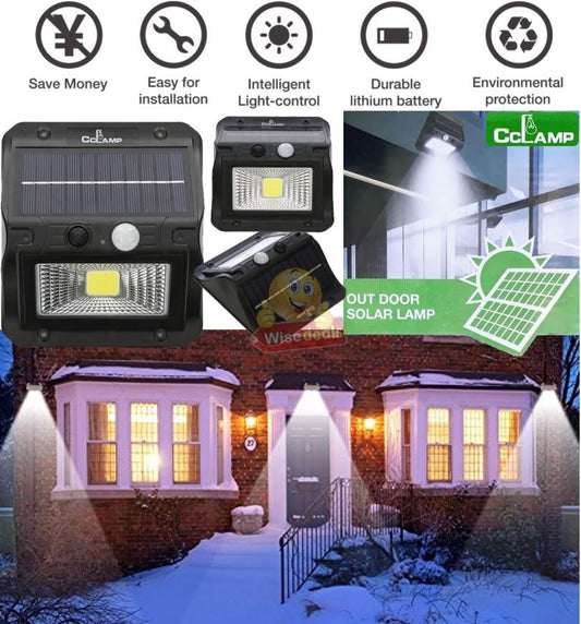 Super Bright LED SOLAR Wall Light