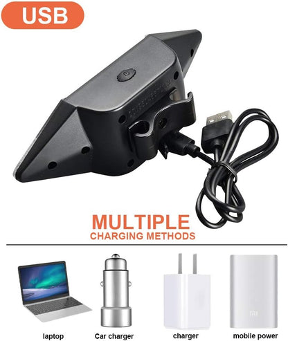 Waterproof LED Bike Taillight Turn Signals with Wireless Remote Control