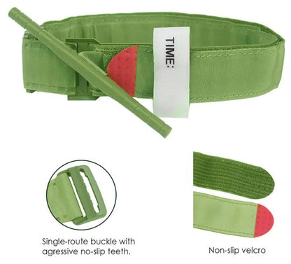 Tourniquet Buckle for Emergency Injury-Green
