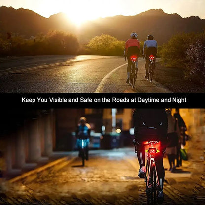 Waterproof LED Bike Taillight Turn Signals with Wireless Remote Control