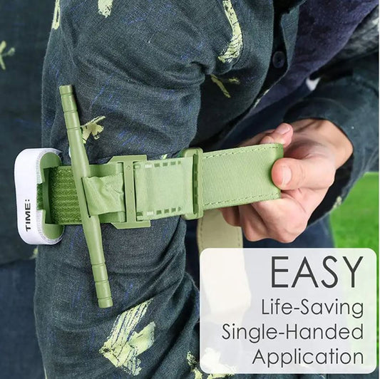 Tourniquet Buckle for Emergency Injury-Green