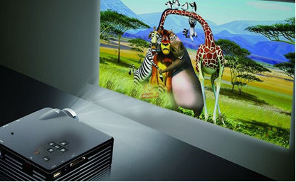 Mini LED Projector with Remote Control